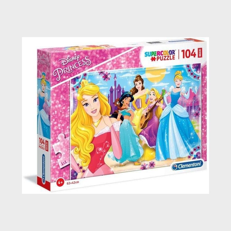 Disney Princess Puslespil Maxi 104 Brikker