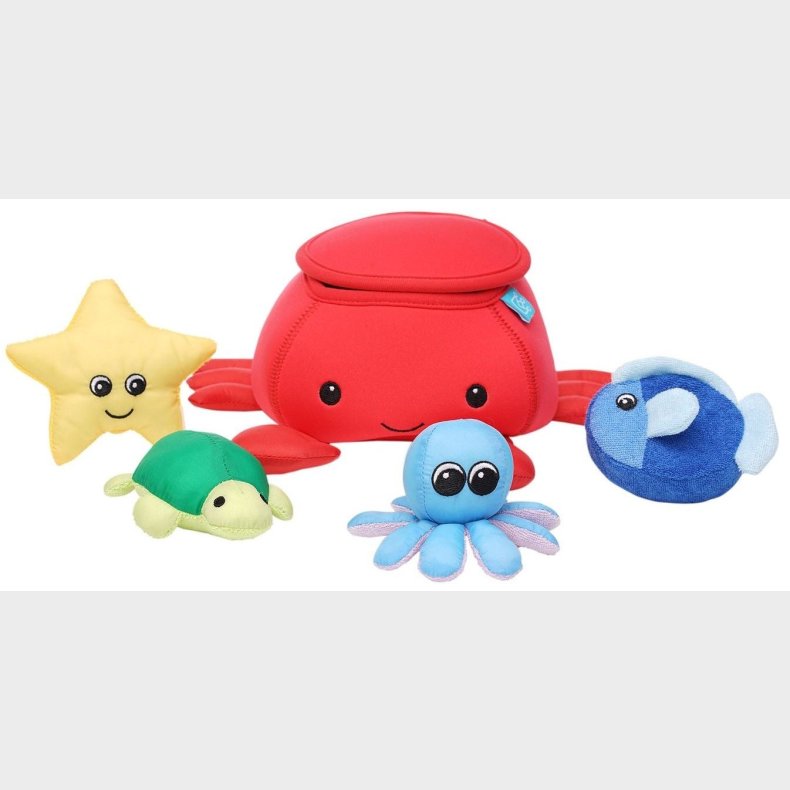 Manhattan Toy Badelegetj Krabbe m. Venner