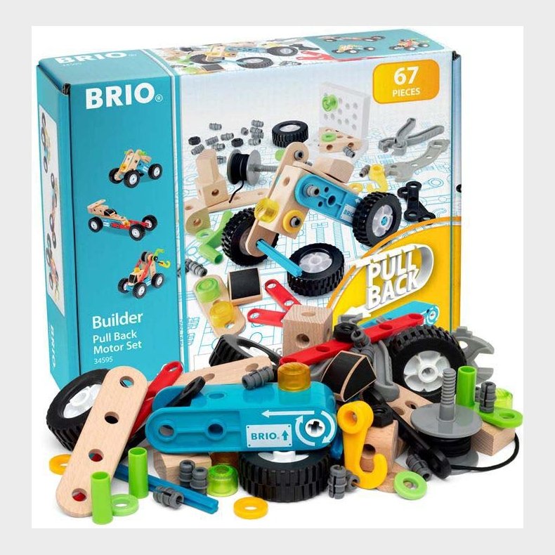 BRIO 34595 Pull Back Motor Byggest