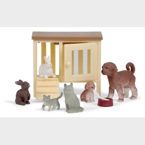 Lundby Dukkehustilbehr Husdyr St