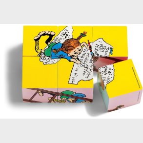 Pippi Puslespilsklodser 6 Klodser