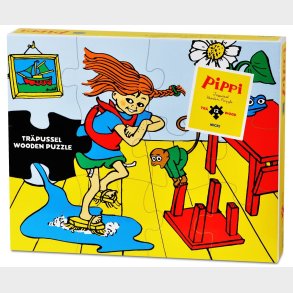 Pippi Trpuslespil 12 Brikker