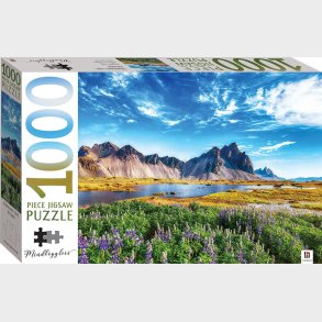 Mindbogglers Puslespil Stokksnes Cape Iceland 1000 Brikker