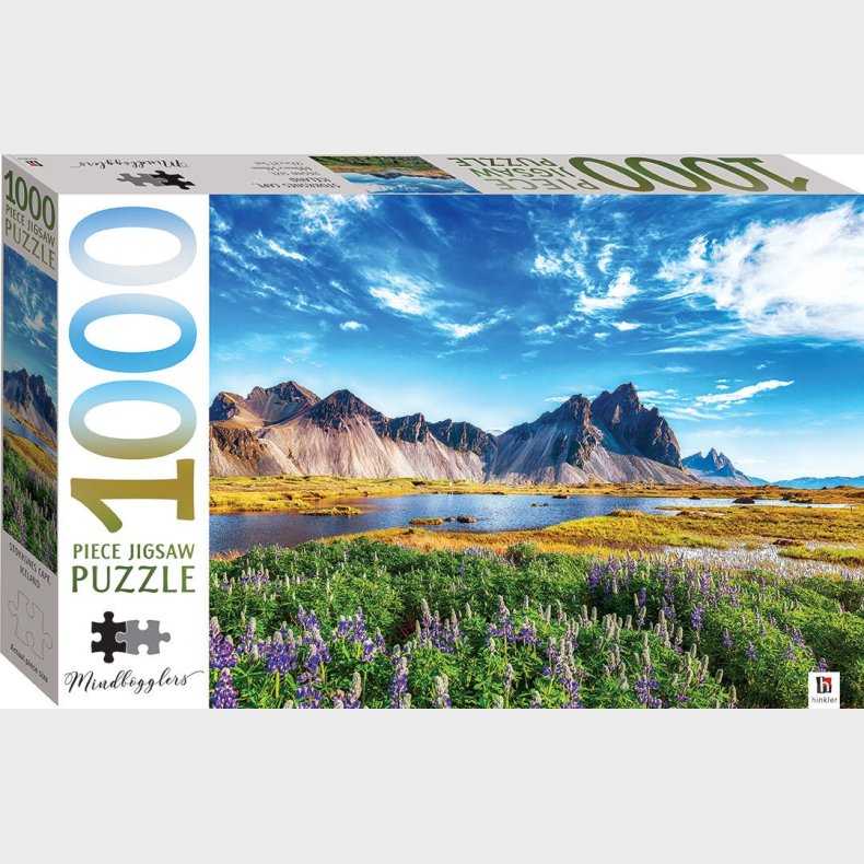 Mindbogglers Puslespil Stokksnes Cape Iceland 1000 Brikker