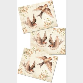 Mrs Mighetto Gr-det-selv Dekoration Spurve