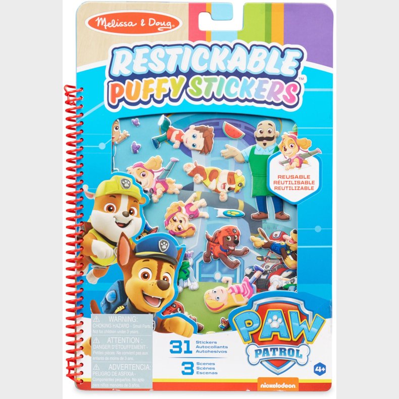 Melissa &amp;  Doug Paw Patrol Klistermrker Eventyrbugt