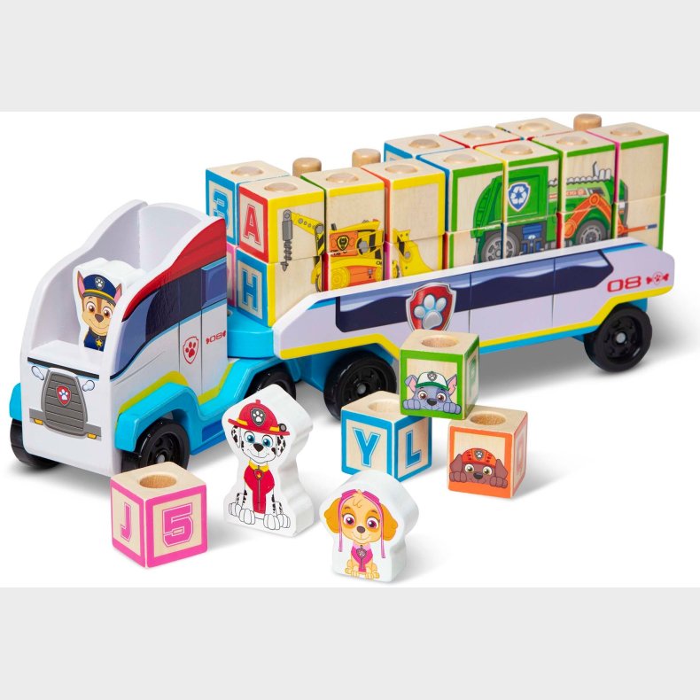 Melissa &amp;  Doug Paw Patrol ABC Trklodser P Lastbil