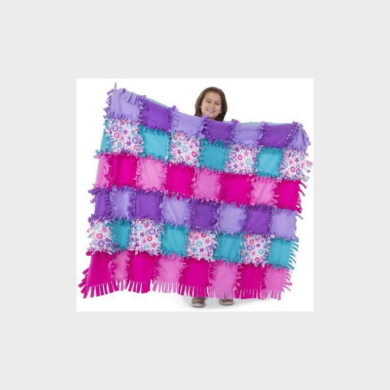 Melissa &amp; Doug Skabt af Mig Blomstret Fleece Tppe