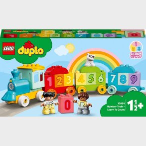 LEGO DUPLO Mit frste 10954 Tog med tal  Lr at tlle