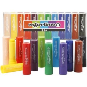 Colortime Soft Color Stick Blandede Farver 12stk