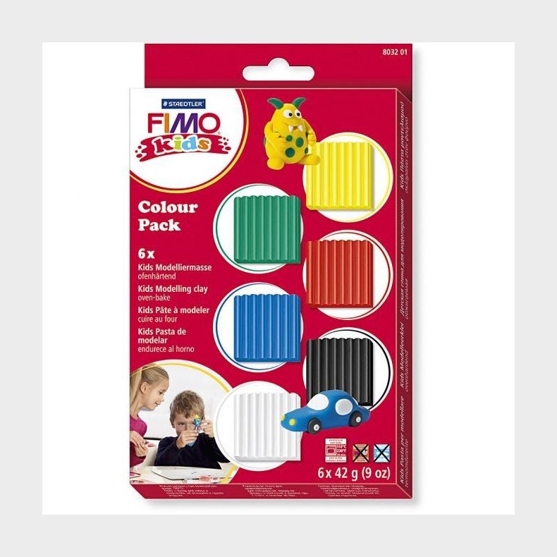 FIMO Kids Clay Standardfarver