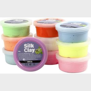 Silk Clay Blandede Farver Basic 2