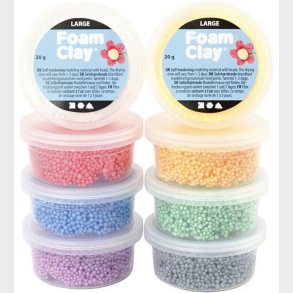 Foam Clay Large Blandede Farver