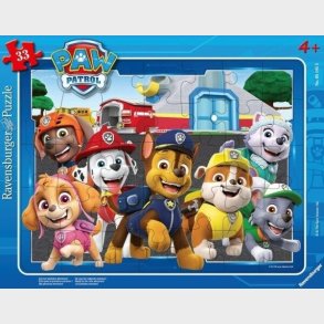 Ravensburger Rammepuslespil Paw Patrol Movie, 33 Brikker