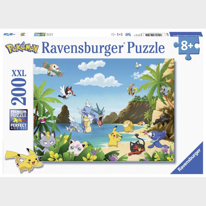 Ravensburger Puslespil Pok&eacute;mon Gotta Catch Em All, 200 Brikker