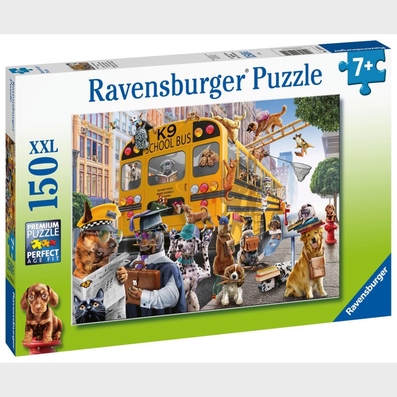 Ravensburger Puslespil Dyreskolevenner, 150 Brikker