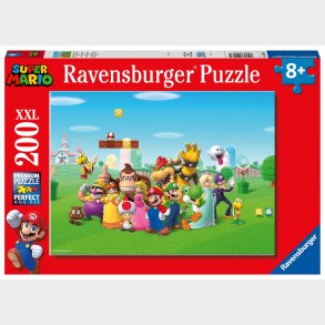 Ravensburger Puslespil Super Mario Adventure, 200 Brikker