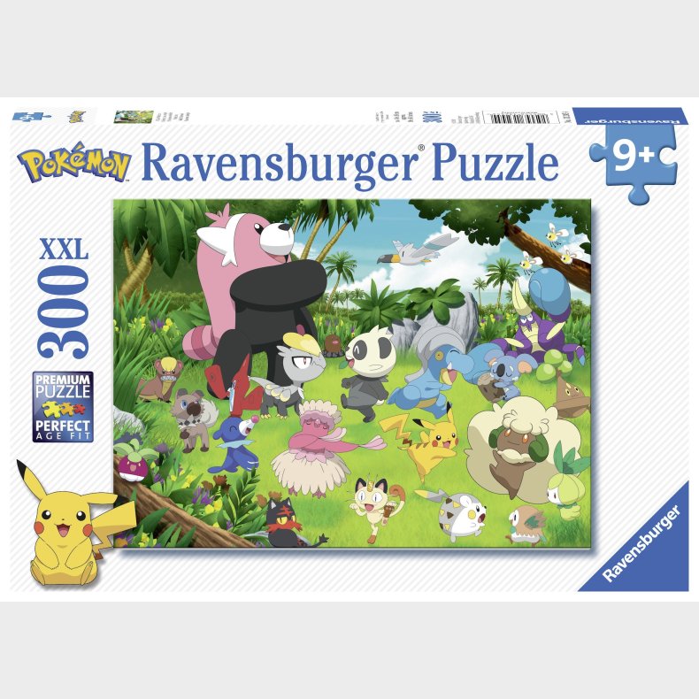 Ravensburger Puslespil Vild Pok&eacute;mon, 300 Brikker