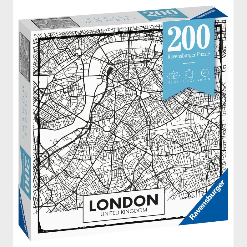 Ravensburger Puslespil Storbysliv, 200 Brikker