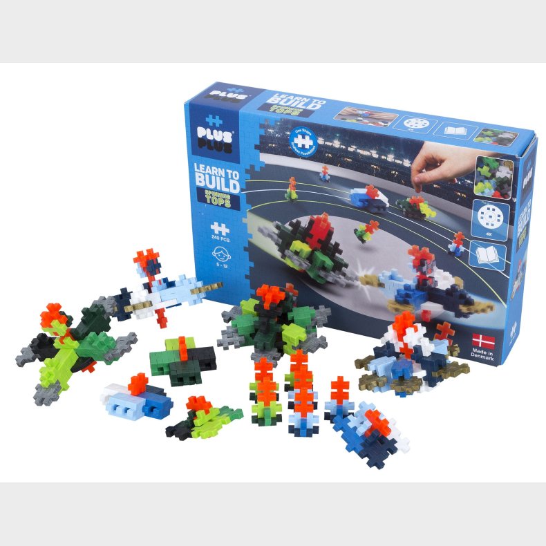 Plus Plus Spinning Top Challenge