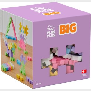 Plus Plus BIG Pastel mix 100 Dele