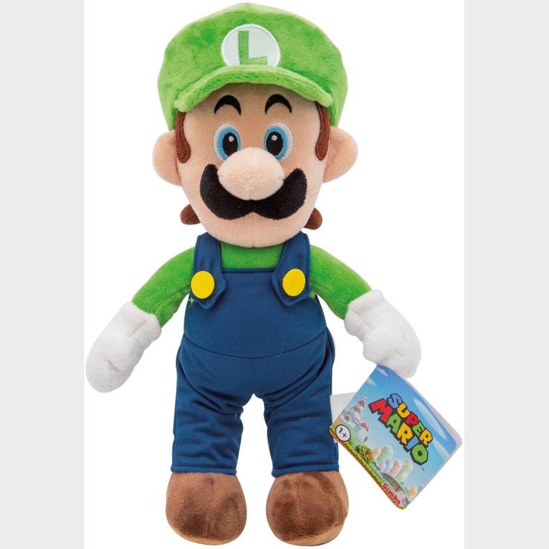 Nintento Luigi Plysfigur 30 cm