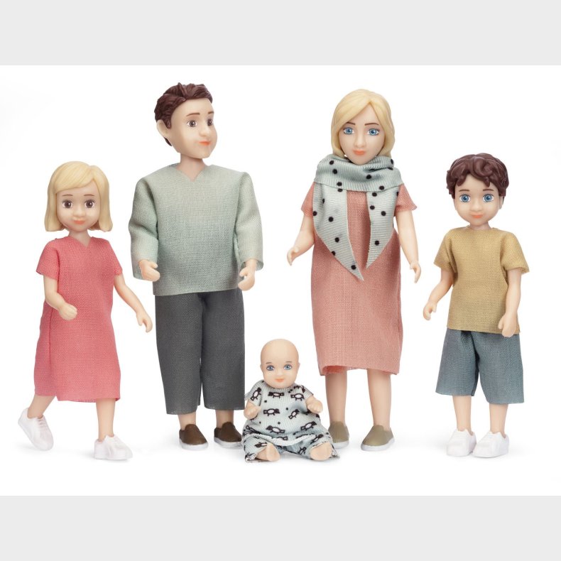 Lundby Dukkest Familien Charlie