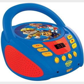Paw Patrol CD-Afspiller, Bl/Rd