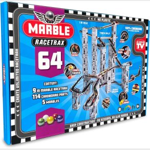 Marble Racetrax Grand Prix Kuglebanest 64 Ark