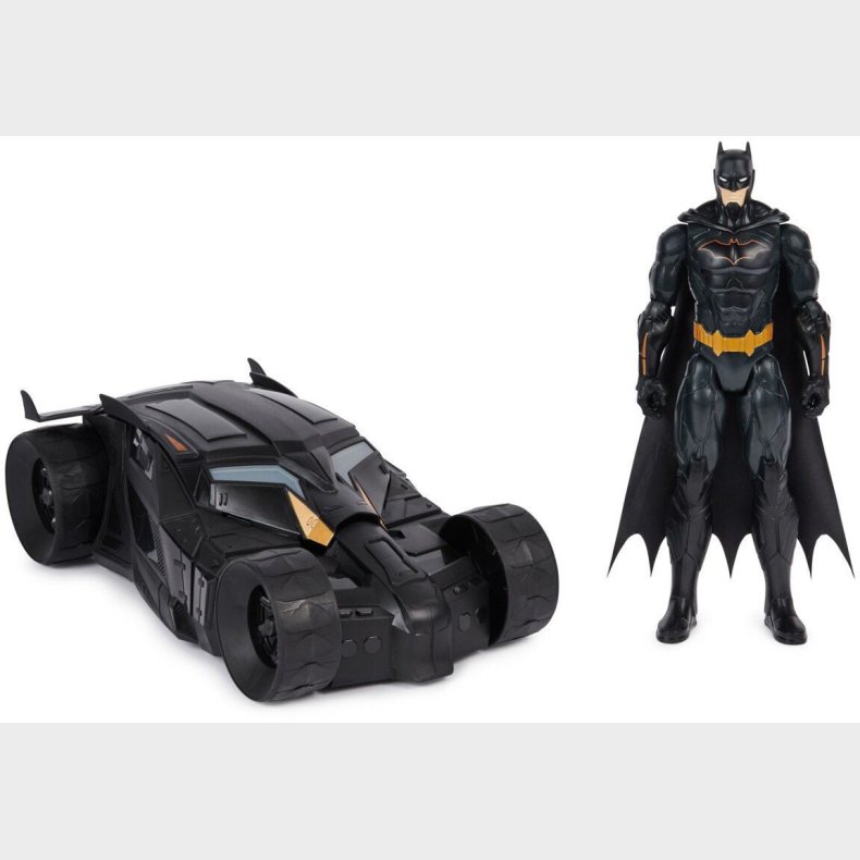 Batman Batmobile m. Figur 30 Cm