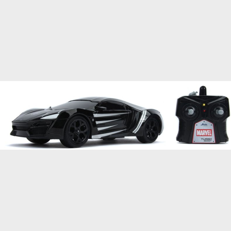 Marvel Black Panther Fjernstyret Bil Lykan