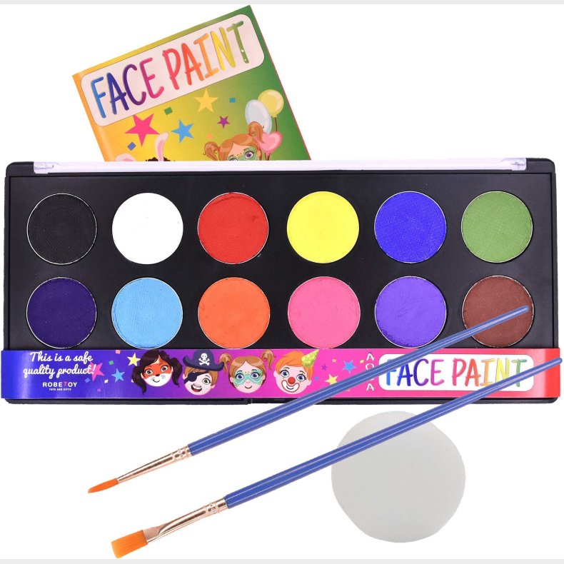 Robetoy Ansigtsmaling 12 Farver