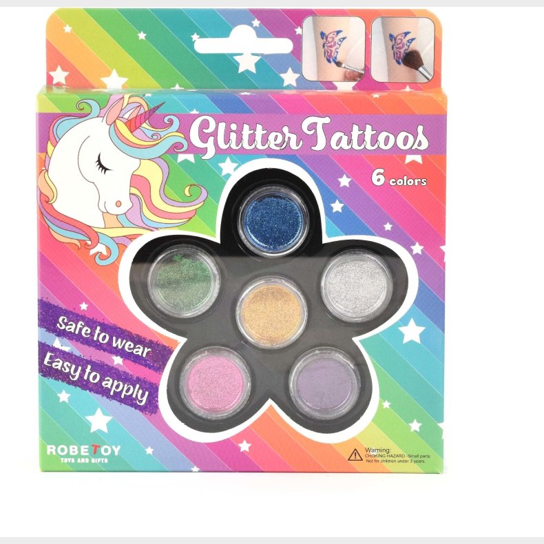 Robetoy Glitter Tatoveringsst