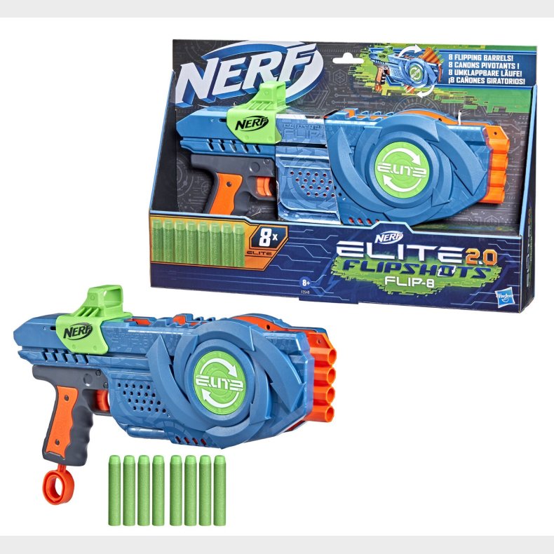 NERF Elite 2.0 Flipshots Flip-8