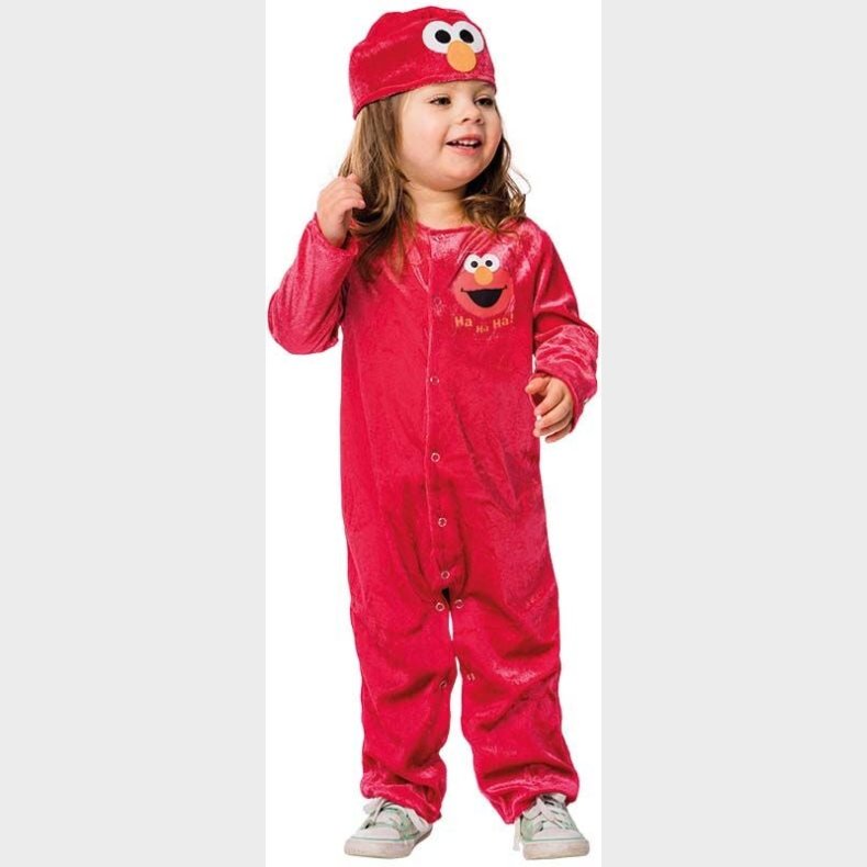 Sesam Kostume Elmo 0-3 mdr