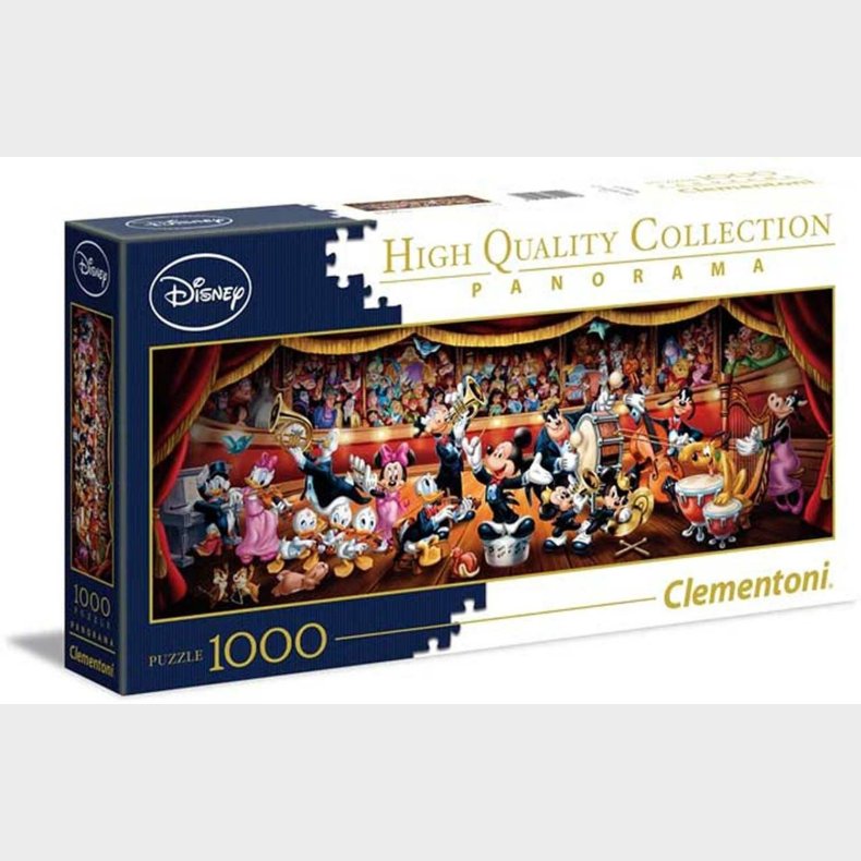 Clementoni Puslespil Panorama Disney Orchestra 1000 Brikker