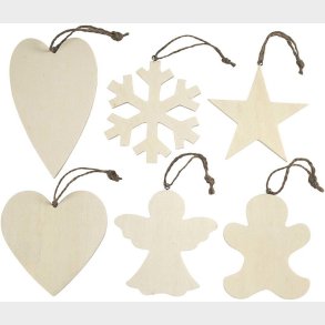 Creativ Company Kreast Julepynt Vinter 6-pak