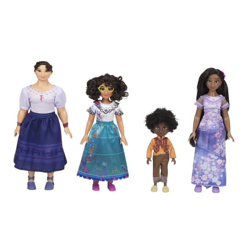 Disney Encanto Madrigal 4pak Dukke Gift Set, Encanto legetj