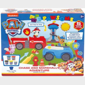 Paw Patrol Chase &  Marshall Kreast Modellervoks
