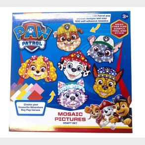 Paw Patrol Mosaic PAWfect Pup Kreast Ark m. Klistermrker