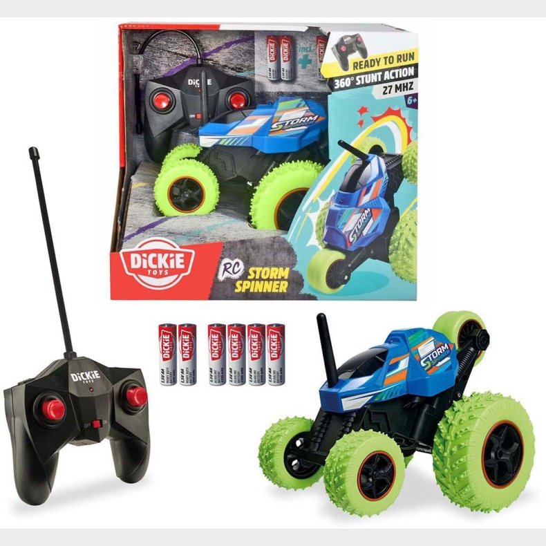 Dickie Toys RC Storm Spinner Fjernstyret Bil