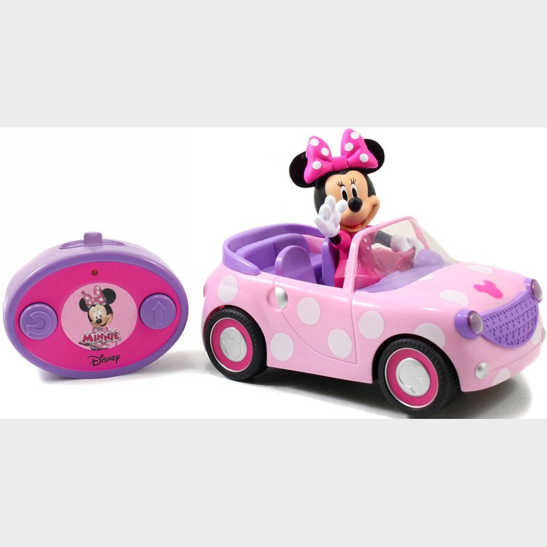 Disney Minnie Mouse Fjernstyret Bil, Lyserd