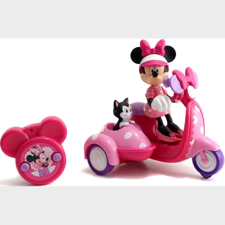 Disney Minnie Mouse Fjernstyret Scooter, Lyserd