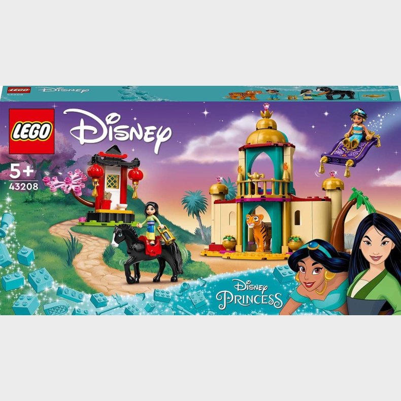 LEGO Disney Princess 43208 Jasmin og Mulans eventyr