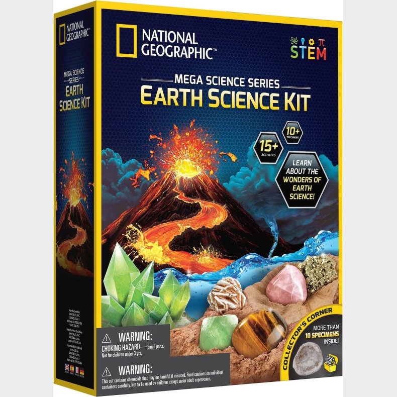 National Geographic Earth Science Eksperimentkasse