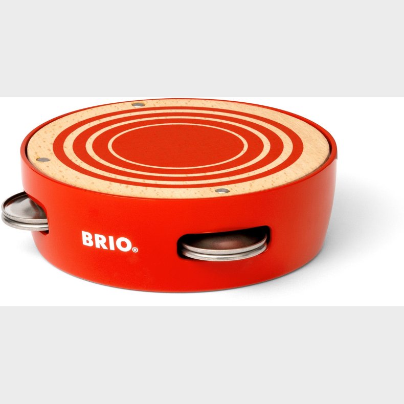 Brio 30263 Tambourine Instrument, Rd