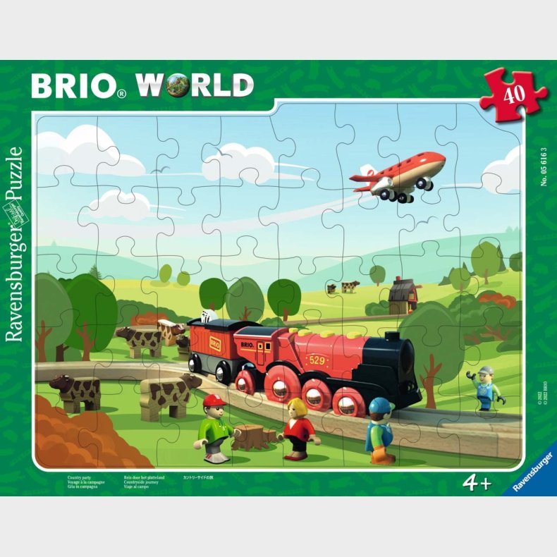 BRIO World Puslespil 40 Brikker