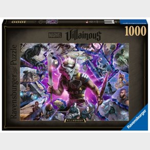 Ravensburger Puslespil Marvel Villainous Killmonger 1000 Brikker
