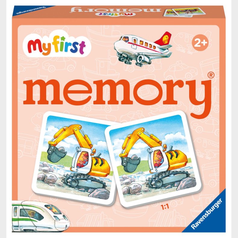 Ravensburger My First Memory Kretjer &amp;  Maskiner