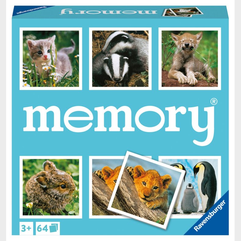 Ravensburger Memory Dyreunger